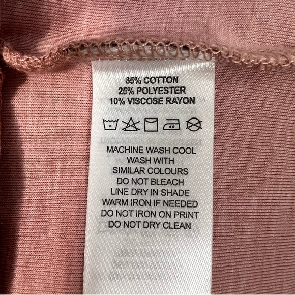 NWT Tiny Tribe Girls Dusty Rose Textured Short 6 - Picture 8 of 9